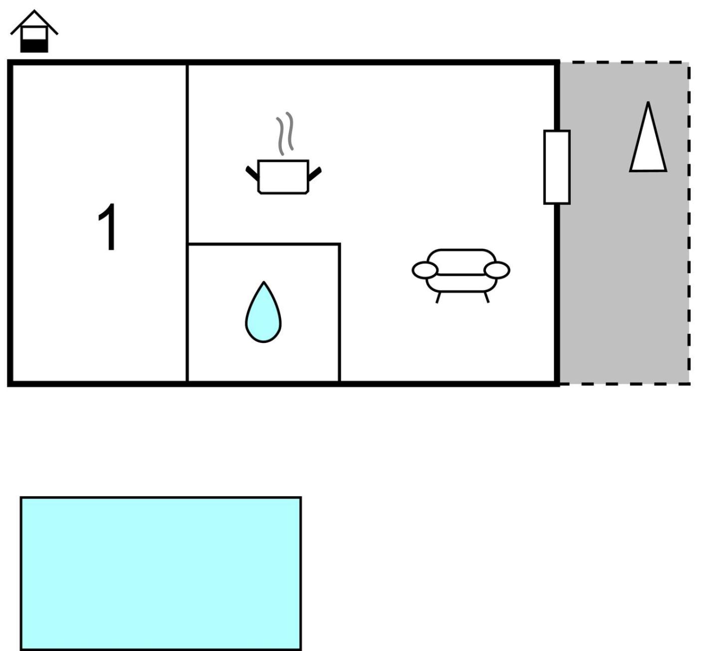 1 Bedroom Beautiful Apartment In ラコヴィツァ エクステリア 写真